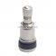 Car Parts Metal Clamp In Tubeless Tire Valve TR525 MS525 With Customized Logo Cap