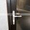 latest custom entry windows bedroom balcony soundproof modern aluminum glass exterior door with mosquito net designs