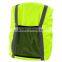 High visibility backpack cover waterproof