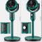 Ventilador de circulación de aire, ventilador eléctrico doméstico, ventilador de turbina silencioso de convección (Wechat: 13510231336)