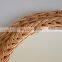High Quality Vintage wicker mirror from nautral rattan Best Seller Creative Art Decor Cheap Wholesale made in Vietnam