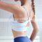 High Impact Adjustable Buckle Sports Bras Custom Yoga Backless Quick Dry Crop Tops