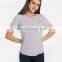 New Design Women's Custom Logo Loose Casual Short Sleeve Yoga Tee Breathable Workout Running Mesh Gym Quick Dry Sports Top