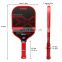 2024 New High friction carbon surface Pickleball Paddle Thermoformed  Honeycomb Core Cushion Comfort Grip USA Approved