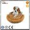 bed dog print fleece fabric