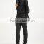 2016 new design high quality plain men high neck sweatshirt