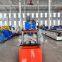 Steel Ridge Cap Roll Forming Machine 840 IBR Roof Sheet Use PLC Control System for Tile Making Industries