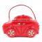 2015 new product car shape box acrylic clutch bag