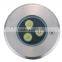 CE ROHS certification IP67 STAINLESS STEAL outdoor led lamp garden lighting Housing Water Proof 3W LED Ground Lamp