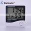 Runleader Digital LCD Display Alarm Clock Thermometer Hygrometer Humidity Meter