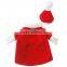 Fleece Material Suitable for Spring/Early Autumn Stereo Christmas Wear and Hat Pet Clothing