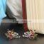 925 Sterling Silver Muilti Color Clip on Earring A quality clear Genuine tourmaline
