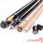 Wholesale high quality very straight maple TB-JY-6 cue case for center joint billiard cues