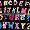 Digital letter plastic wooden magnet