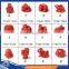 Red cinnabar beads 12 chinese zodiac animals loose be