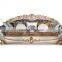 Luxury royal design living room sofa set european antique castle style sofa hand carved sectional sofa