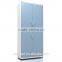 Upper And Lower Combination Steel Sliding Door Dental Furniture Cabinet