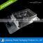 Transparent and cheap plastic double blsiter clamshell packaging with hanging function