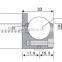 New Arrival Latest Design 304 stainless steel high quality hanging pipe clamp price