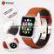 Kakapi Smooth Buckle Real Leather Watch Band Wrist Strap For 38MM Apple Watch With Watchband Converter MT-3916