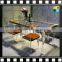 2016 High quality Transparent/clear Acrylic dining table with chairs For Home/Hotel/Restaurant