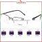 Laura Fairy China Wholesale Half Frame Air Titanium Optical Eyeglass Frames For Men                        
                                                Quality Choice