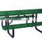 Picnic Table, Expanded Picnic Table, Rectangular, 96inch, for ADA, Blue, Green etc.