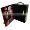 Customized single wooden gift wine bottle boxes
