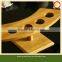 Bamboo sushi stand with various holes