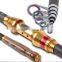 Carbon telescopic fishing rod blanks