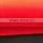 red knitted polyester flock fabric