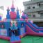 hot sale inflatable bouncy caslte with slide for kids