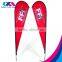 wholesale custom teardrop shape beach flag,fast delivery time teardrop flag