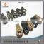 Metal shoe hooks for climbing shoes