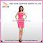 hot seamless women summer tight waist ruffle dresses ladies