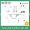 Custom Any kinds High Tension Special Torsion Coil Spring                        
                                                Quality Choice