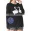 Custom 100% cotton Maternity's Pullover Hoodies & Sweatshirts with side zipper