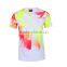 2016 custom wholesale top design men running sublimation tshirt