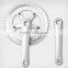 Single speed bicycle alloy chainwheel and crank