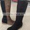 2016 Brand New Korea Style Made in China Cheap women flat long boots for sale