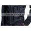 Men Studded Black Leather Jacket With Belt