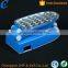 Plastic Material and Electric Power Source Blue Table Lamp