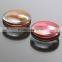 Coated reflector lens double convex