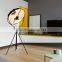 hot sell sailing searchlight paper lamp shades for modern tripod wooden floor lamp F4043