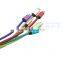 Aluminum Shell Braided Fabric Micro USB Data&Sync Charger Cable Cord For Cell Phone