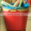 garden buckets,flexible tubs,tubtrugs,PE bucket,REACH,FlexBag