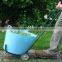 REACH standard plastic bucket,flexible PE tub,Super plastic basket