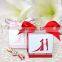 Custom design laser cut fancy paper craft box for wedding