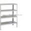Free standing stable multi-ties stainless steel kitchen storage rack shelf separated assembled