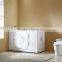 2015 hot selling whirlpool lower entry walk in bathtub for elderly people Q377